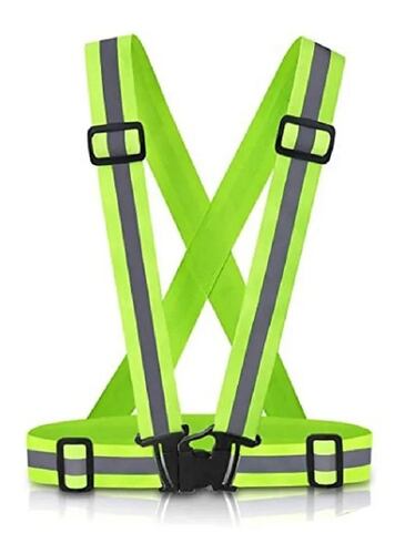 Chaleco Arnes Reflejante Verde fluorescente