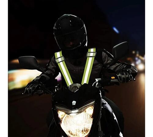 Chaleco Arnes Reflejante Verde fluorescente