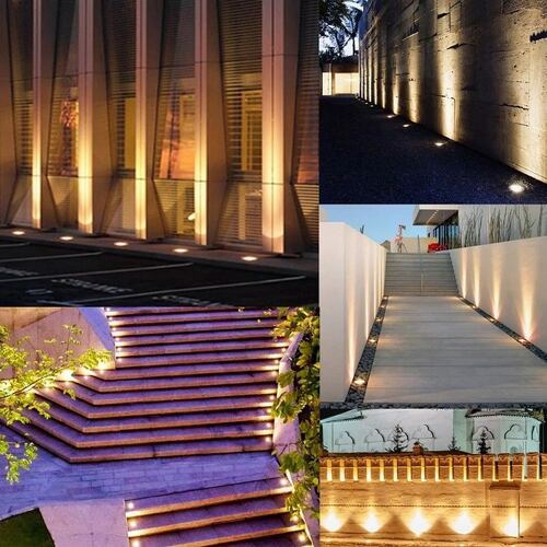 Led Impermeable Spot Empotrable Para Piso Exterior 