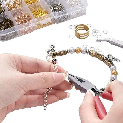 1128 Piezas Bisuteria Kit Para Hacer Aretes