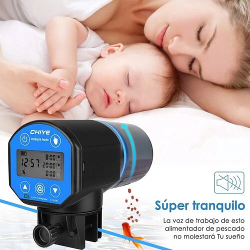 Alimentador Automático Peces Dispensador Alimento Para Peces