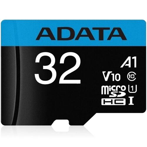 Memoria MicroSD 32GB Adata Premier SDHC UHS-I Clase 10 Con Adaptador AUSDH32GUICL10A1-RA1