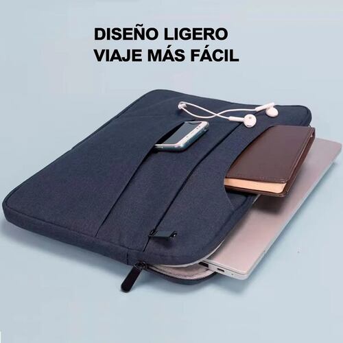Funda Protectora Bolsa Maletin Para Portátil De 13'' -14'' Azul Marino