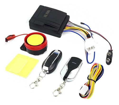 Alarma Antirrobo Para moto Encendido A Distancia Control Remoto