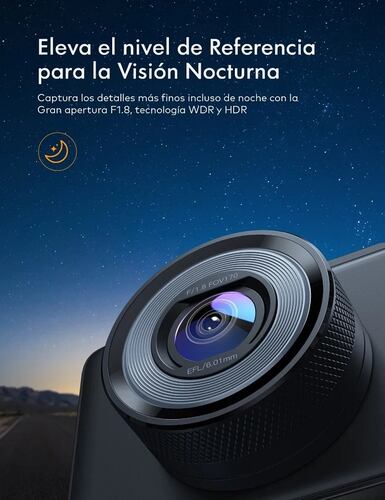Doble Cámara Para Automovil Crosstour Con 3'' Pantalla