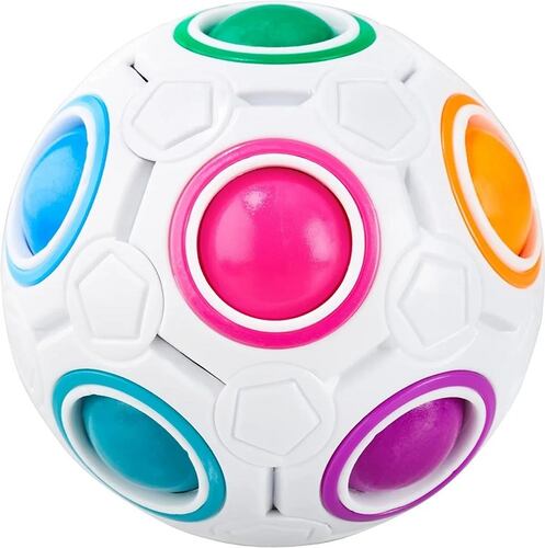Cubo Rubik, Cubo Mágico Bola Arcoiris
