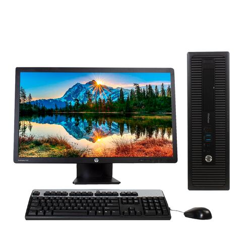 Computadora HP o Dell i7 4ta Gen , 8gb RAM , 240gb SSD Monitor 22" (Reacondicionado)