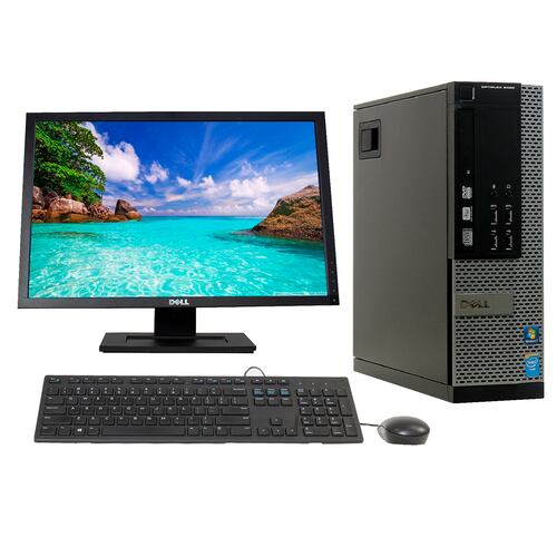 Computadora HP o Dell i7 4ta Gen , 8gb RAM , 240gb SSD Monitor 22" (Reacondicionado)