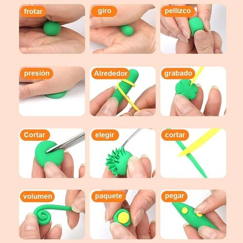 Plastilina De Masa De Arcilla Creativa Para Niños 32 Colores
