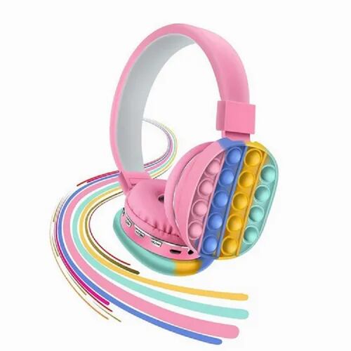 Audífonos Bluetooth Pop Rosa