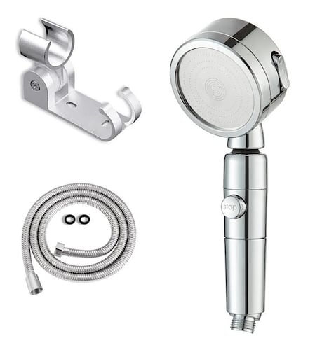 Cabezal De Ducha Giratorio De 360 Grados, 3 Modos