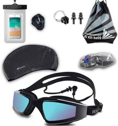 Gafas De Natacion 6 en 1,proteccion Uv Y Recubrimiento