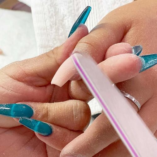 Kit 10 Limas Para Uñas Manicure Sponge 100 / 150 / 18