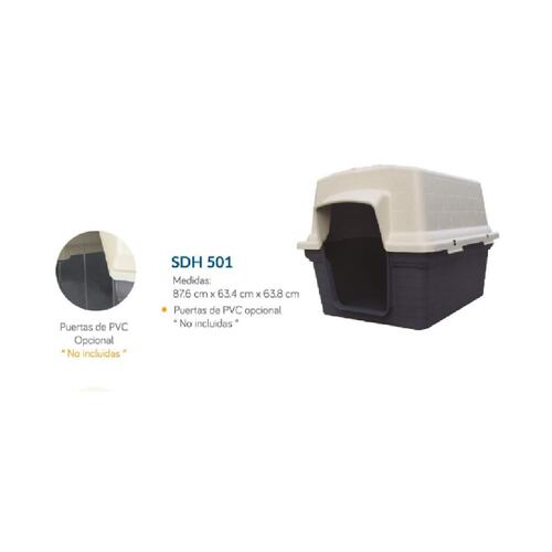 Casa Tipo Iglu Térmica Perro Mediano 87x63.4x63.8cm Sunny