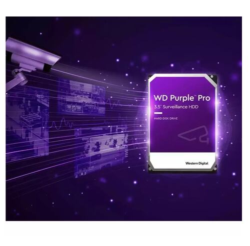 Disco Duro Interno Wester Digital Pro WD8001PURP 3.5 8TB Videovigilancia