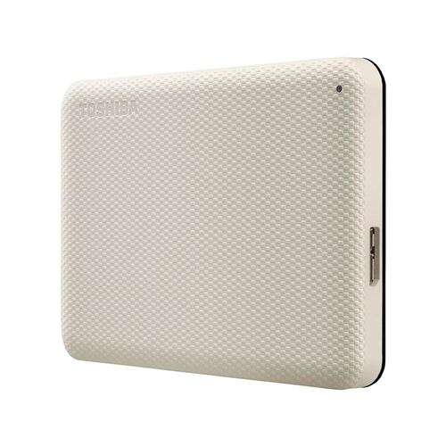 Toshiba Disco Duro Externo de 2TB, USB 3.2, Canvio Advance V10 color Blanco, HDTCA20XW3AA