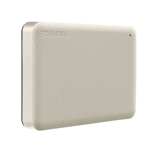 Toshiba Disco Duro Externo de 2TB, USB 3.2, Canvio Advance V10 color Blanco, HDTCA20XW3AA