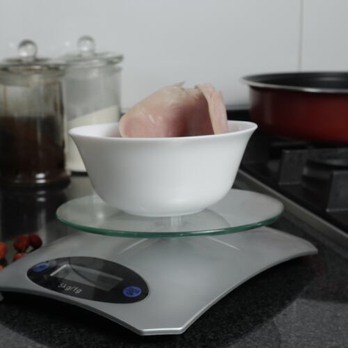 Báscula Digital De Cocina Cristal Templado Alta Precision