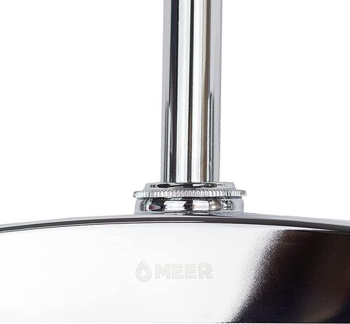 Meer Mezcladora Flexible Cromada para Fregadero, Fabricada en Acero Inox, Zinc y Latón, llave de agua para cocina