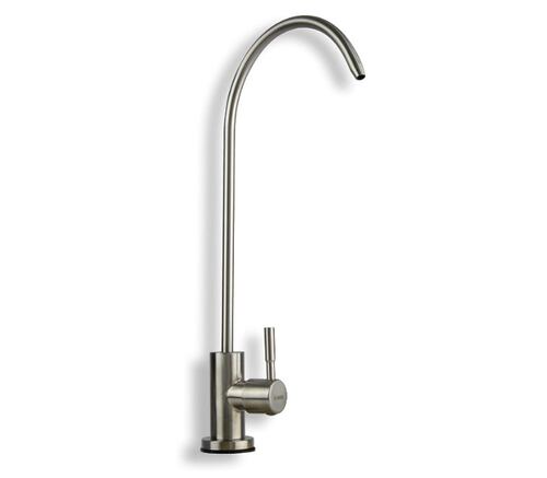 Llave Niquelada para Filtro de Agua de Acero Inoxidable.