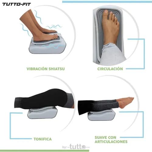 Masajeador De Pies Eléctrico Tuttofit Tipo Power Legs