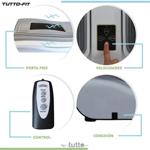 Masajeador De Pies Eléctrico Tuttofit Tipo Power Legs