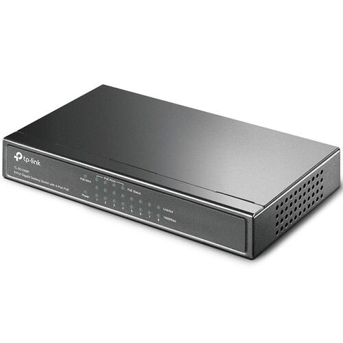 Switch 8 Puertos Tp-Link TL-SG1008P PoE Gigabit 10/100/1000 Mbps.