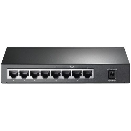 Switch 8 Puertos Tp-Link TL-SG1008P PoE Gigabit 10/100/1000 Mbps.