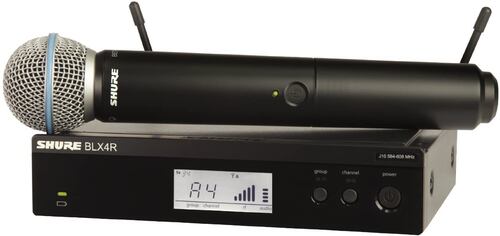 Sistema Inalambrico para Rack Shure BLX24R-B58.