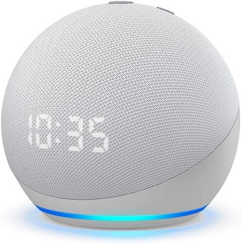 Echo dot 5ta Generacion con Reloj