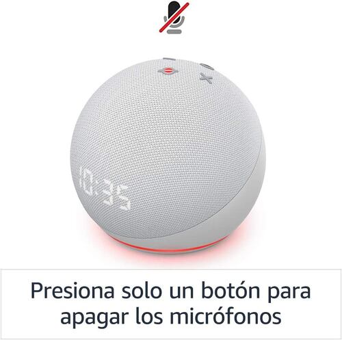 Echo dot 5ta Generacion con Reloj
