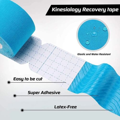Cinta Kinesiológicas Vendaje Neuromuscular 6pcs 5mx5cm
