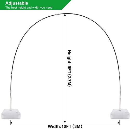 Base Estructura Para Arco De Globos Completo