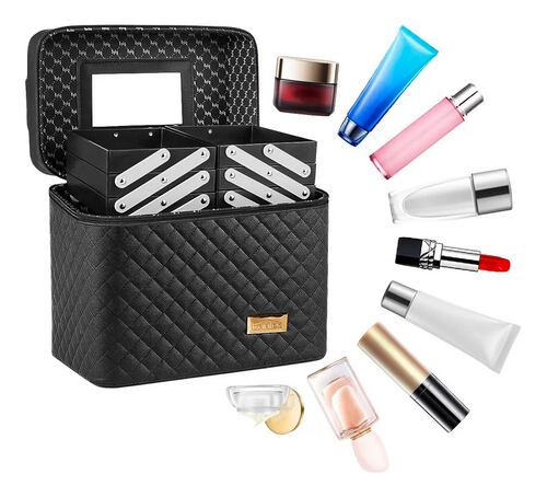 Bolsa Cosmetiquera Organizador De Viaje Estuche Profesional