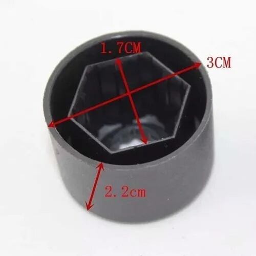 20 Pcs Tapones Cubre Birlo Volkswagen Jetta Golf Vento Polo 16 +4 de seguridad