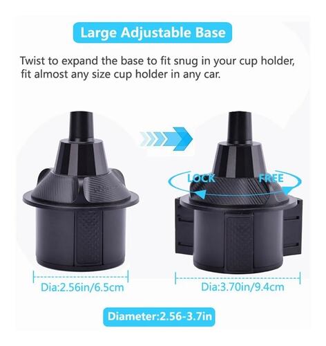 Bandeja Soporte Para Tazas Mesa Ajustable Para Coche 360