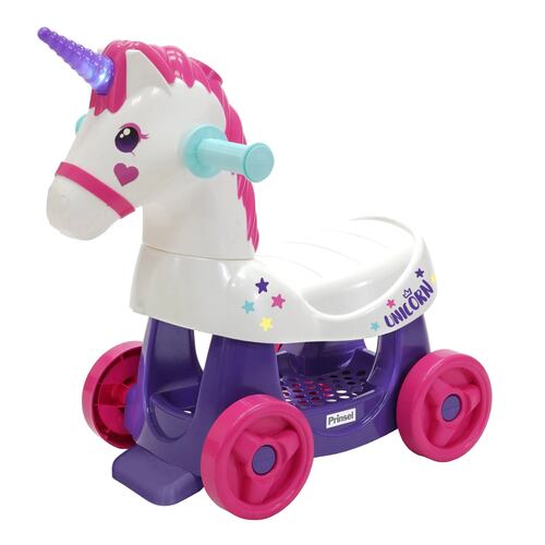 Carrito Montable Prinsel Roller Unicornio .