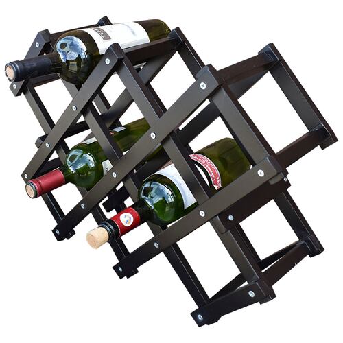 Cava Plegable 10 Botellas Chocolate