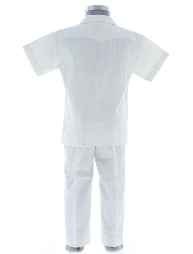 Conjunto Guayabera Lino Bordada 2975.