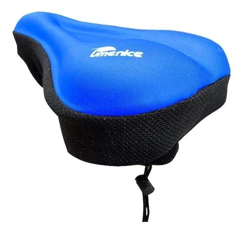 Funda Para Asiento De Bicicleta de Gel Azul