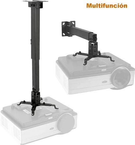 Soporte Proyector Universal Cañón Ajustable 15kg Techo Pared