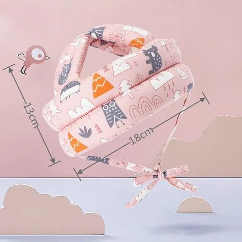 Casco de Seguridad Para bebes Rosa