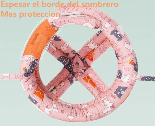 Casco de Seguridad Para bebes Rosa