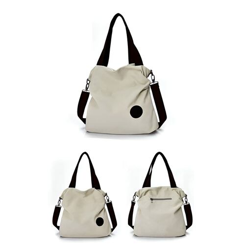 Bolso Multifuncional De Las Mujeres Urbanas De Moda Original blanco
