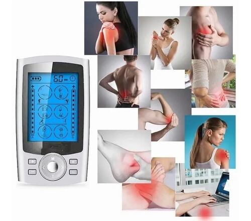 Electroestimulador De Pulso Doble Canal Tens Con 24 Modos