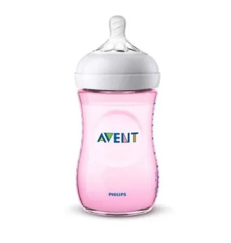 Set Biberones Avent Natural Rosa Philips