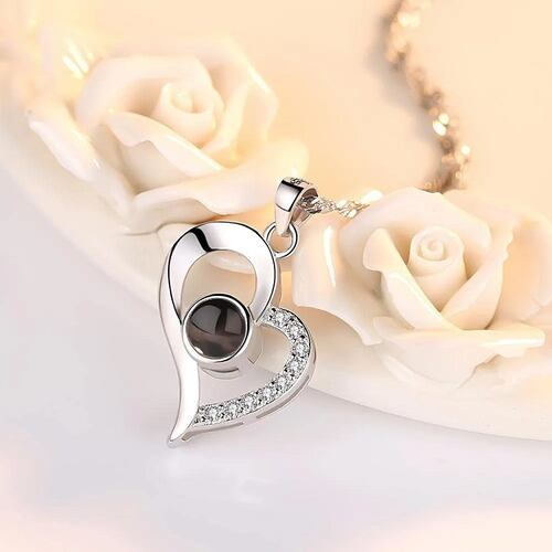 Collar Con Dije Te Amo Ideal Para Pareja
