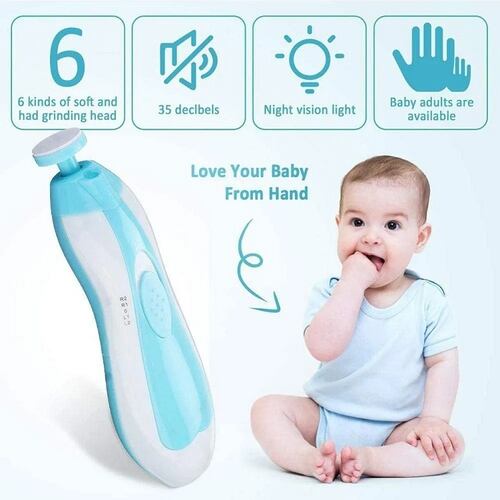 Juego De Lima De Uñas Eléctrica Para Adultos Y Bebés