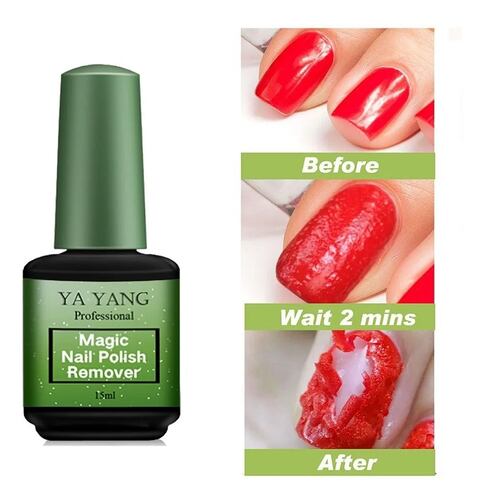 2 Pcs Mágico Remover Gel - Quita Gel Gel Acrilico Esmalte