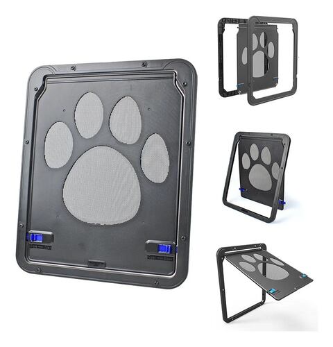 Puerta De Mascota Con Cierre Magnético Para Gato 